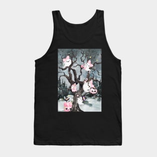 Ghostly Whispers in the Dark Forest Tank Top